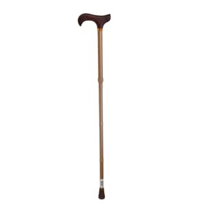 Canne pliante alu bronze mat