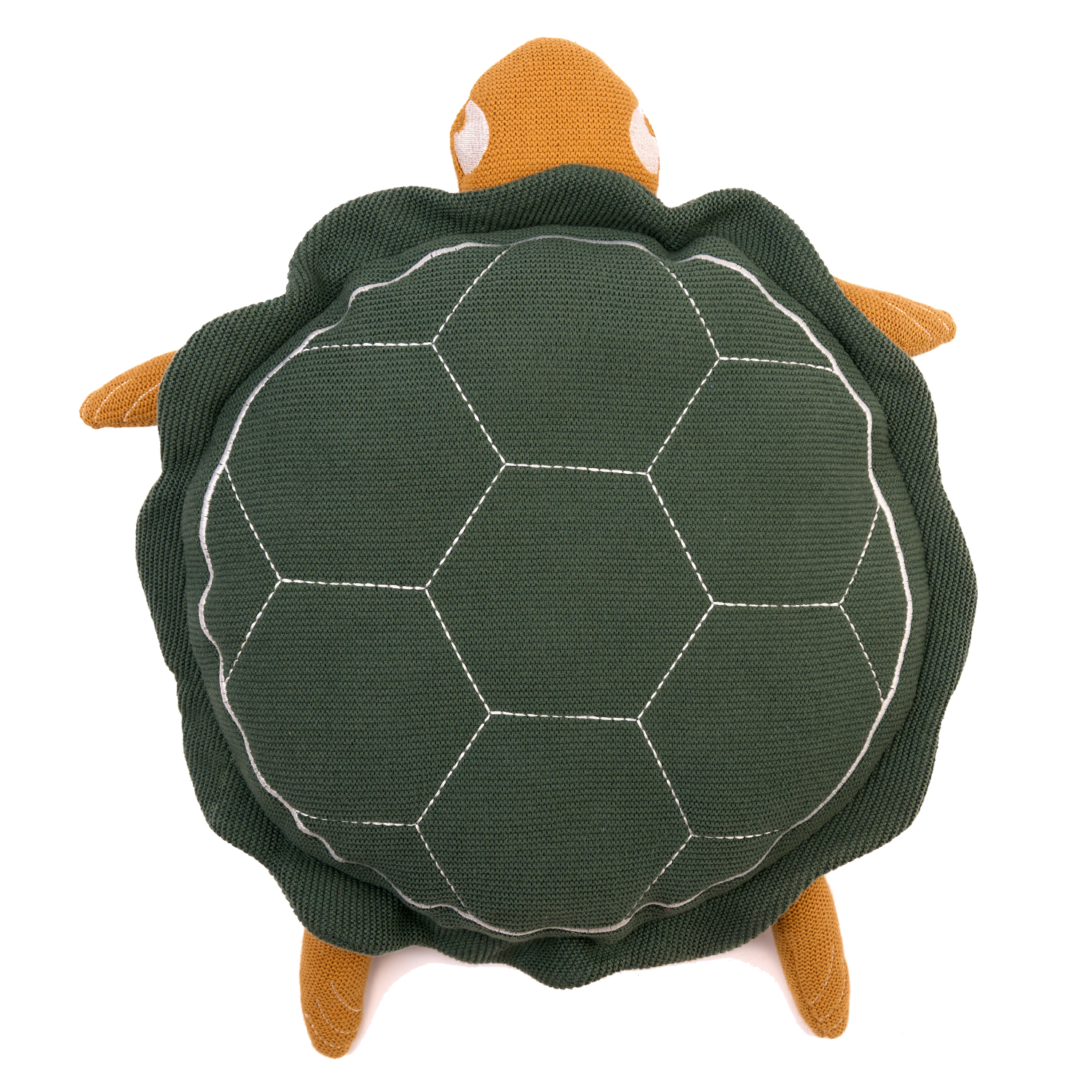 Bouillotte peluche 2 en 1 tortue tricotée