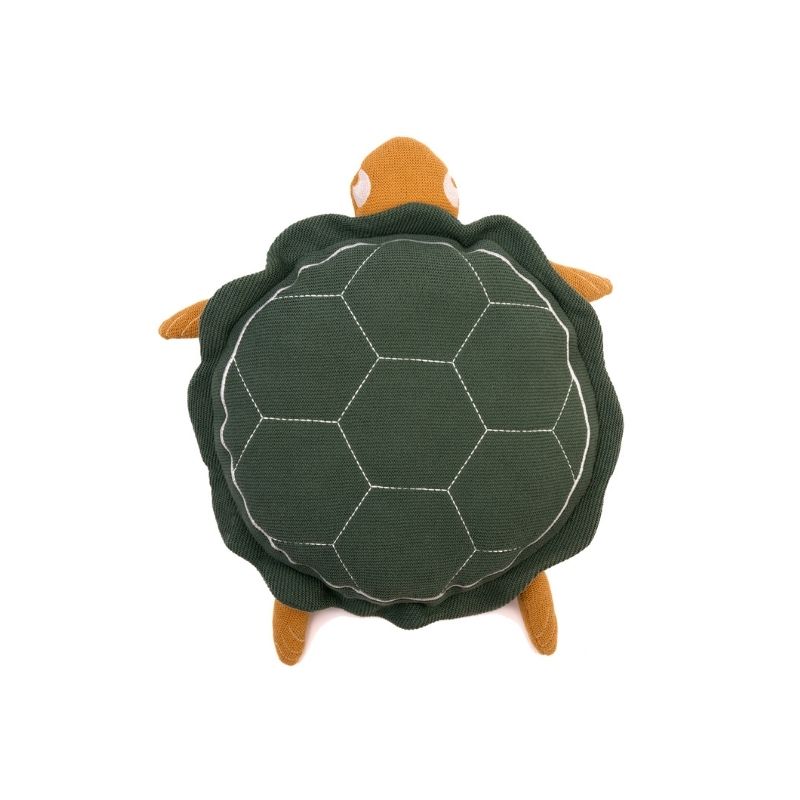 Bouillotte peluche 2 en 1 tortue tricotée