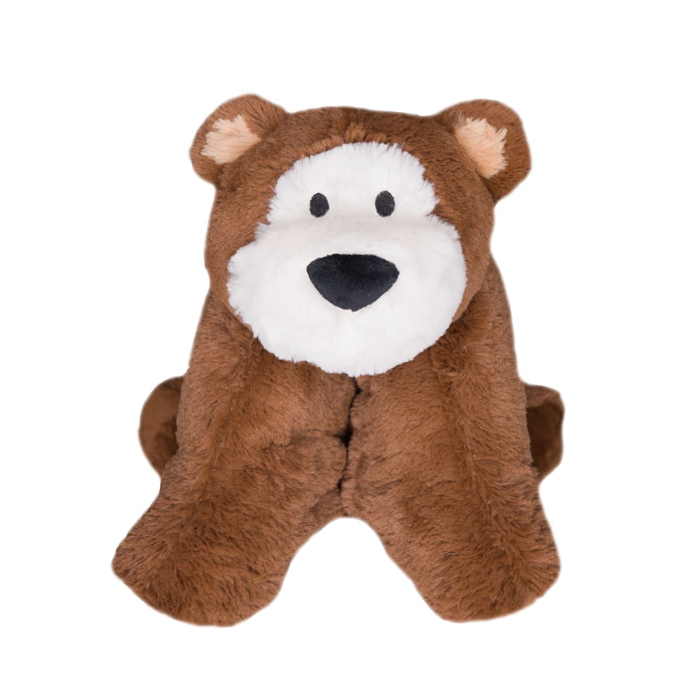 Bouillotte Peluche 2 en 1: Bouillotte/Oreiller Ours