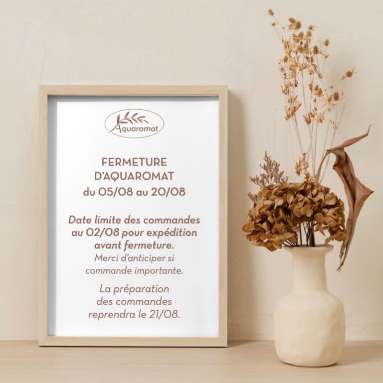 Congés du 5 au 20 août 2023