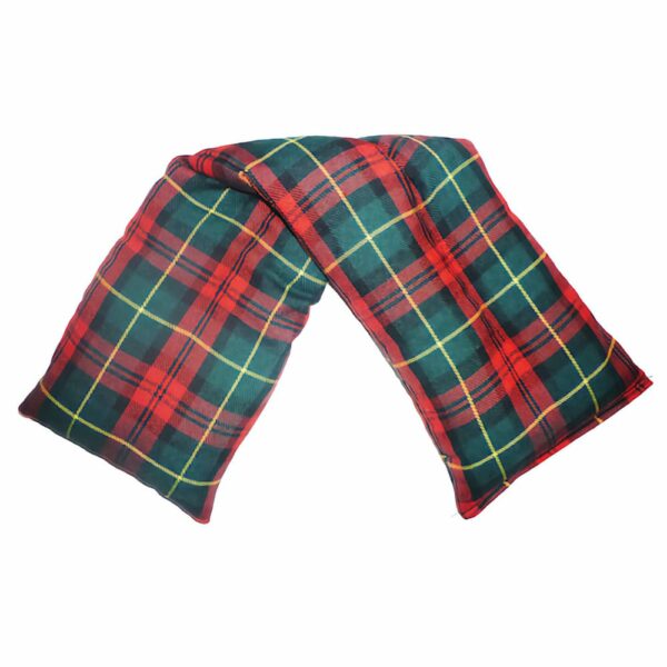 Tour de cou Tartan rouge/vert