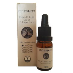 Huile sublinguale CBD project 5%